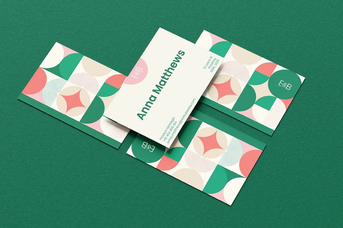 4-in-1 Business Card Template, a Templates & Theme by artsmithery (Photo 6 of 11)