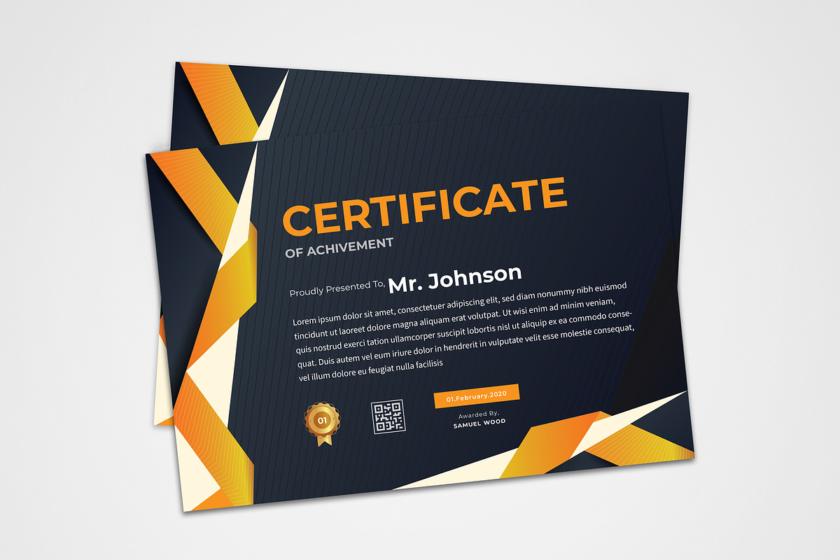 Multipurpose Certificate Design, a Stationery Template by ZAAS (Photo 5 of 5)