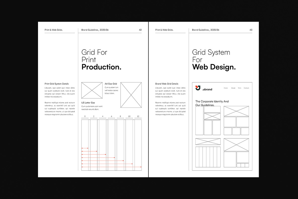 Brand Guidelines Template, a Brochure Template by DesignCrest (Photo 13 of 18)
