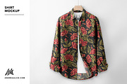 Men's long sleeve shirt Mockup, a Shirt Mockup by Andrea Muller (Thumbnail 1 of 8)