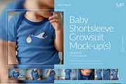 Baby Shortsleeve Growsuit Mock-ups, a Print Template by BlackMocca (Thumbnail 1 of 18)