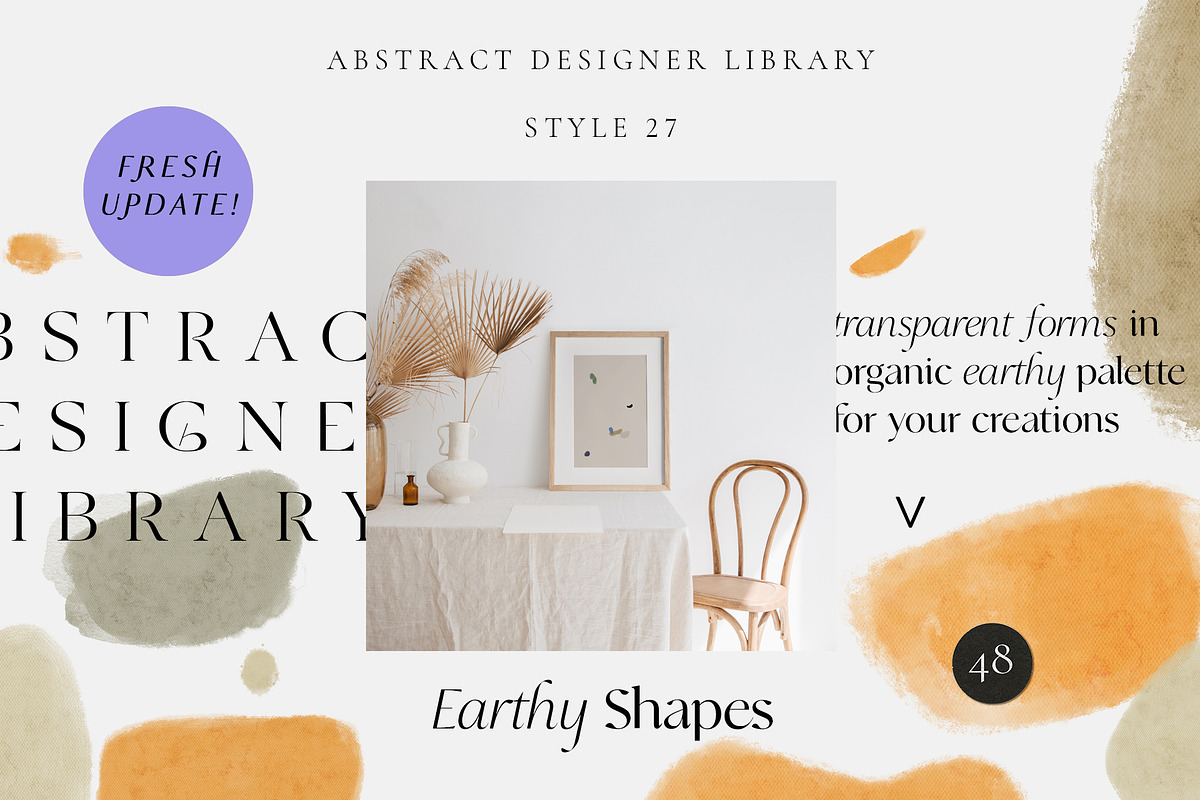 ABSTRACT DESIGN LIBRARY shapes, an Object Graphic by Lana Elanor (Photo 55 of 56)
