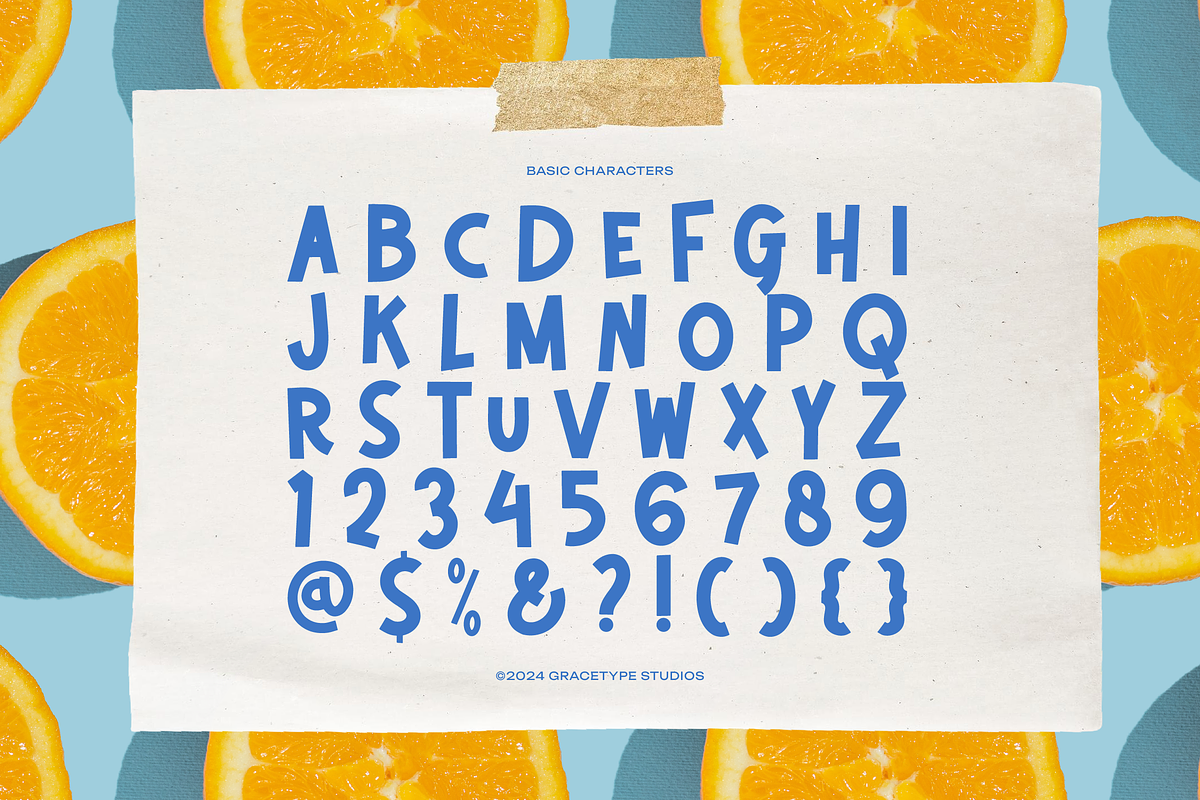 Citrida | Playful Hand Drawn, a Handwritten Font by gracetype_studio (Photo 10 of 12)