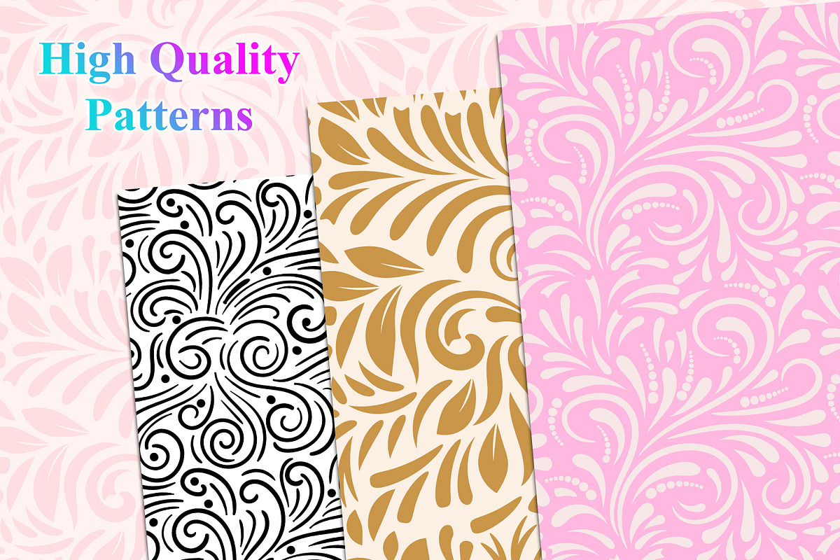 Doodle Floral Seamless Pattern, a Pattern Graphic by Digital Studio (Photo 3 of 10)