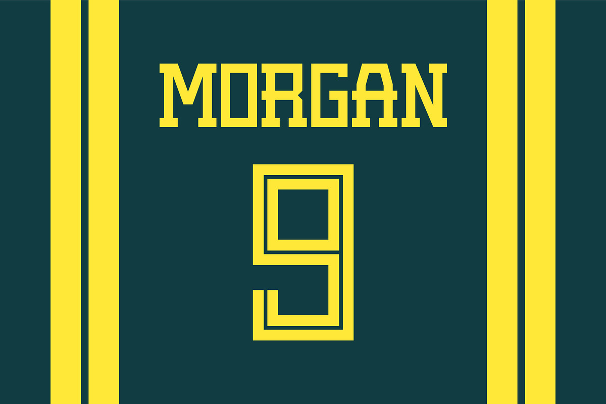 Away Day, a Slab Serif Font by Nian Keun Studio (Photo 6 of 10)
