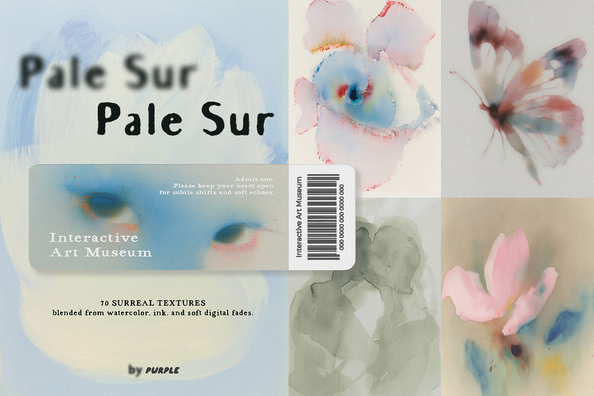 Pale Sur: Surreal Textures, a Background Graphic by Purple (Photo 1 of 11)