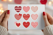 Knitted Heart Embroidery Design PNG, an Illustration by Canvas Craft (Thumbnail 7 of 7)
