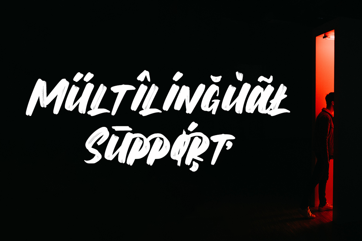 Mega Brush Font, a Handwritten Font by Fatmawati (Photo 11 of 12)