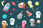 Space animals calendar & planner, a Stationery Template by SiberianArt (Thumbnail 6 of 12)