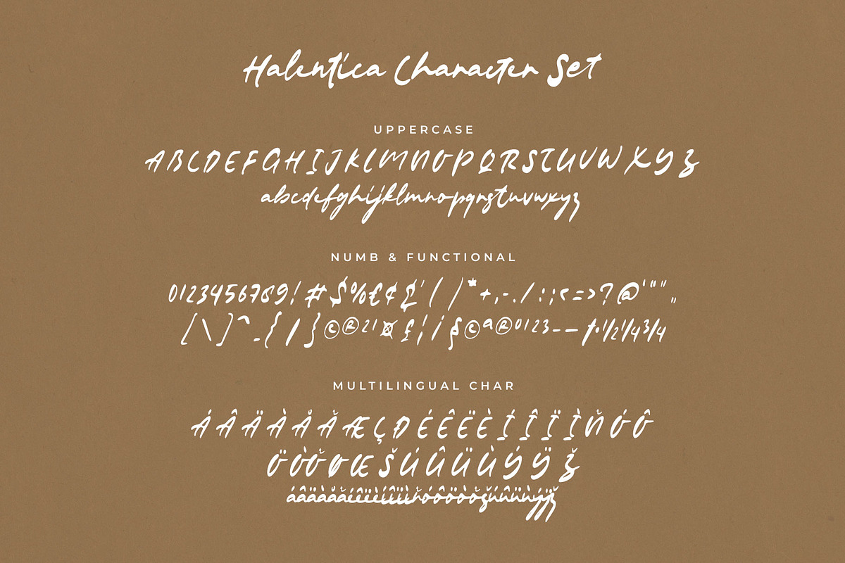 Halentica Natural Signature Font, a Handwritten Font by RantautypeStudio (Photo 15 of 15)