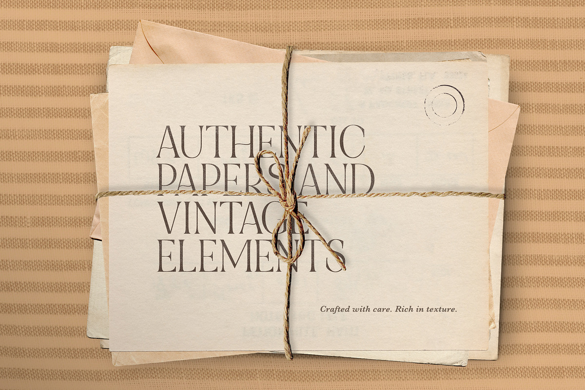 Paper Note—Nostalgic Design Toolkit, an Object Graphic by Basia Stryjecka (Photo 25 of 39)
