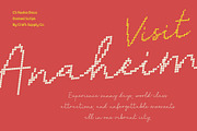 CS Ruska Disco, a Script Font by Craft Supply Co. (Thumbnail 6 of 8)