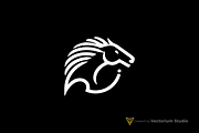 Modern Horse Geometric Logo, a Branding & Logo Template by Vectorium Studio (Thumbnail 2 of 3)
