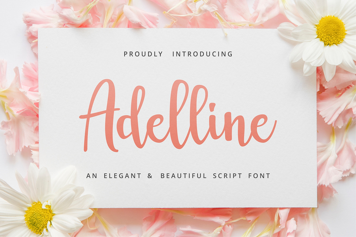 Adelline | beautiful elegant font