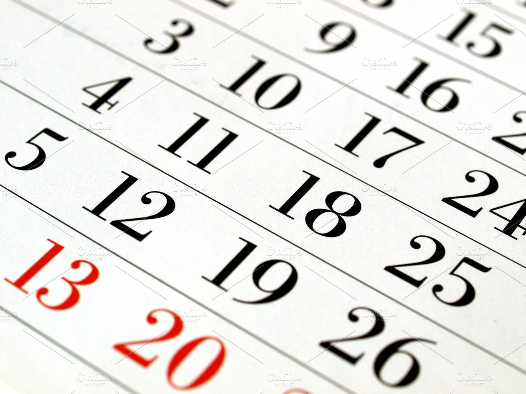 Calendar stock photo containing calendar and month