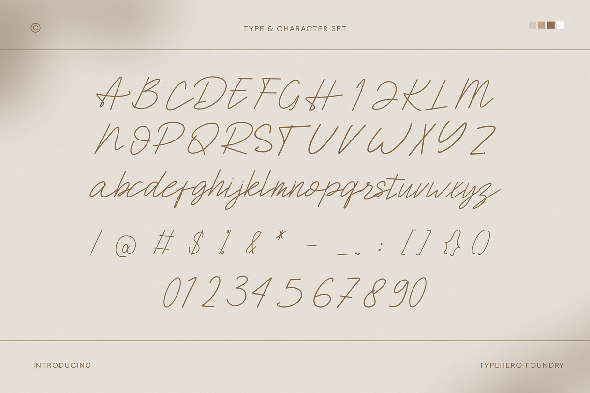Hallie - Handwritten Script Font, a Script Font by ZAL STUDIO (Photo 7 of 8)