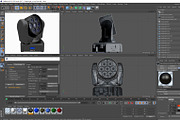 Stage Lighting Collection-14 PCS, an Object 3D Model by akerStudio (Thumbnail 283 of 309)