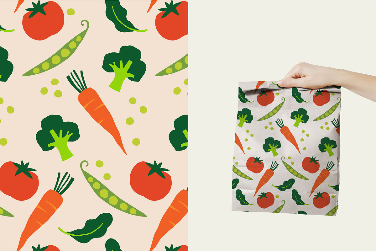 46 Vegetable Illustrations Pack, a Food Illustration by Strange Gaze Studios (Photo 7 of 10)