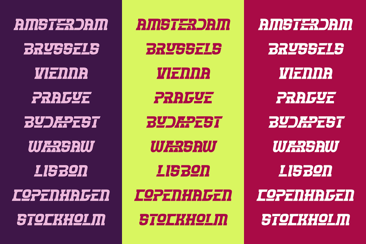 Quantum Orbitals Signal, a Sans Serif Font by timelesstype.co (Photo 3 of 15)