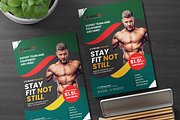 Fitness Trainer Flyer Template, a Flyer Template by Creativpixl (Thumbnail 5 of 7)