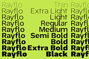 ZT Rayflo, a Sans Serif Font by zelow type (Thumbnail 7 of 15)