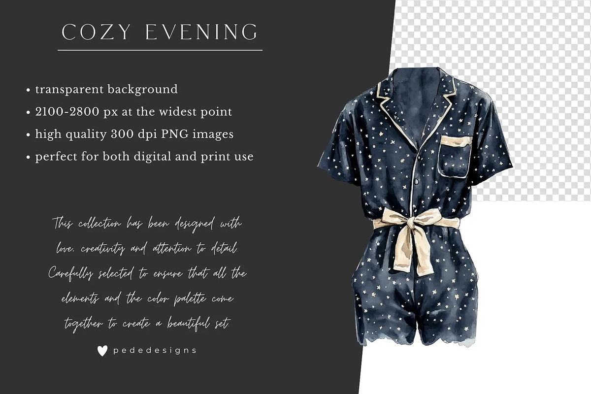 Cozy Evening, an Object Illustration by PeDe Designs (Photo 8 of 25)