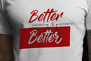 The Breakdown, a Handwritten Font by StereoType (Thumbnail 5 of 6)