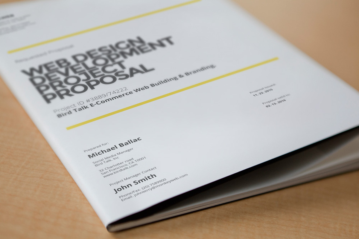 Web Design Proposal, a Stationery Template by broluthfi (Photo 2 of 6)