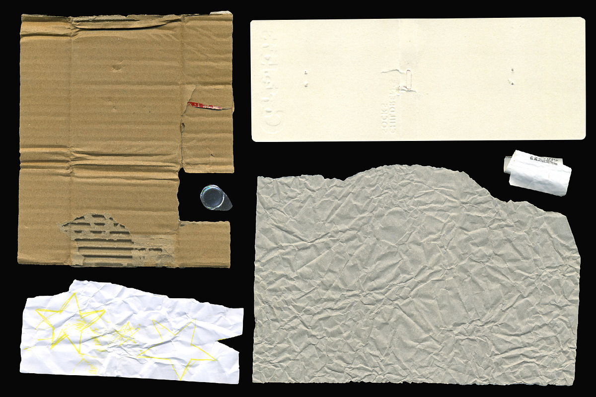 Paper Collage and Scribbles Elements, a Graphic by LarysaZabrotskaya (Photo 4 of 24)