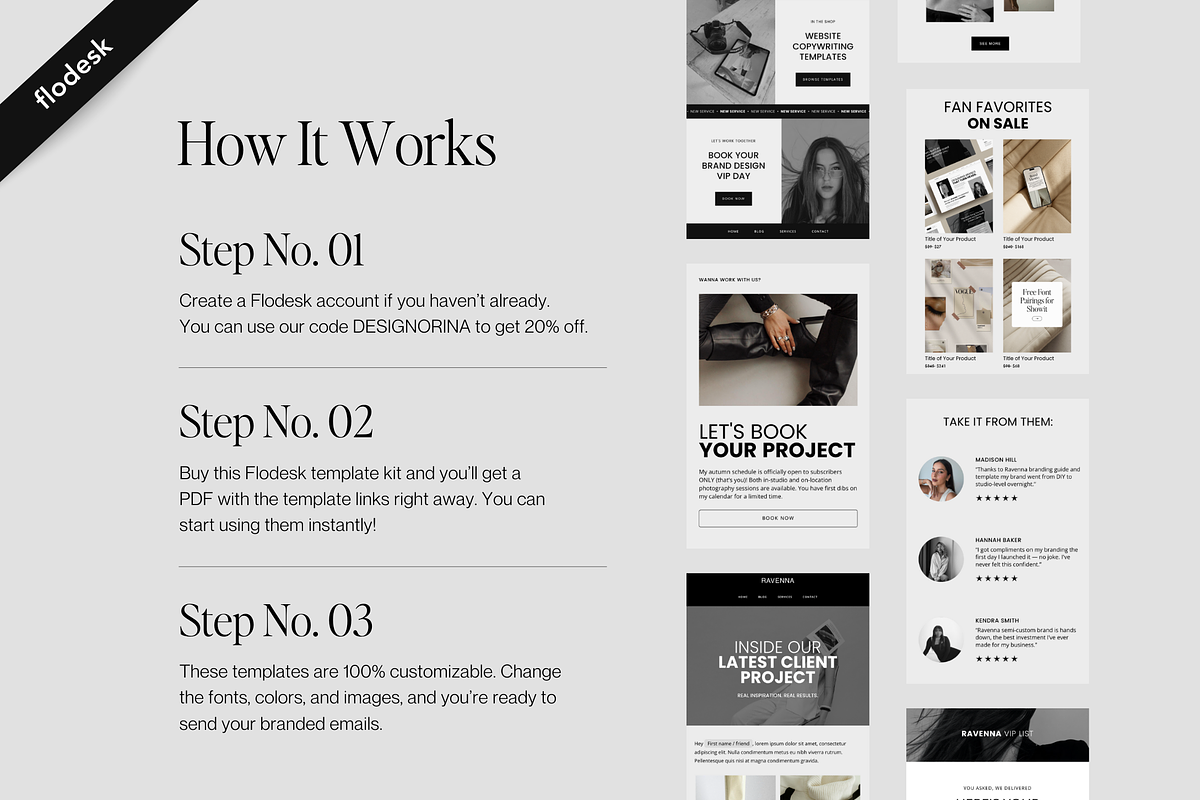 Flodesk Email Templates | Ravenna, an Email Template by Designorina (Photo 6 of 9)