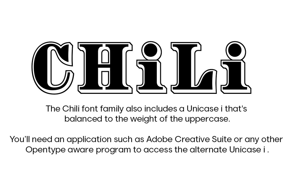 Chili Font Family Complete, a Slab Serif Font by FontMesa (Photo 8 of 8)