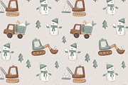 Winter construction, a Pattern Graphic by Olena Kuznietsova (Thumbnail 9 of 9)