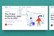 Parrot: Bootstrap Blog Template, a Bootstrap Template by Nice, Very Nice (Thumbnail 1 of 6)