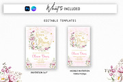 Over the Moon Baby Shower Invitation, an Invitation Template by SvetaArtStore (Thumbnail 3 of 6)