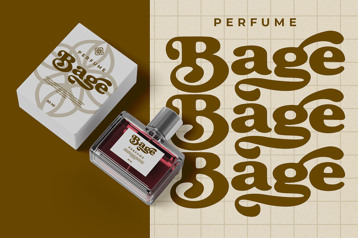 Refined Sugarish – Retro Sweet 70s, a Serif Font by Black Junst (Photo 3 of 10)