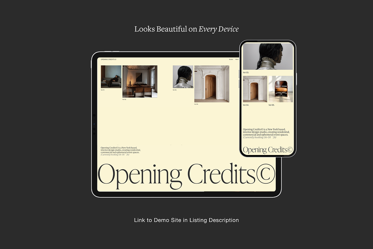Editorial Squarespace 7.1 Template, a Squarespace Template by Studio TSM (Photo 7 of 17)