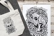 Evil skulls collection, an Illustration by Samiramay (Thumbnail 6 of 7)