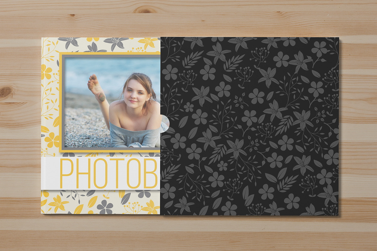 Square Photobook Mock-Up 2, a Books & Magazine Mockup by AY Mock-Ups (Photo 2 of 10)