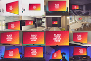 100 PSD Television Mockup, a Mockup by Laura (Thumbnail 3 of 7)