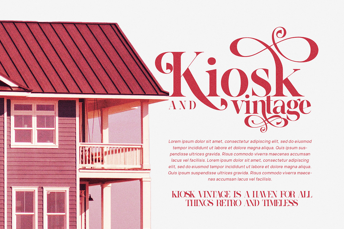 Hubein Kamaru Elegant Ligature Font, a Serif Font by Graphicxell (Photo 4 of 22)