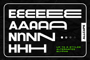 Molend - Futuristic Sans, a Sans Serif Font by Arterfak Project (Thumbnail 10 of 12)