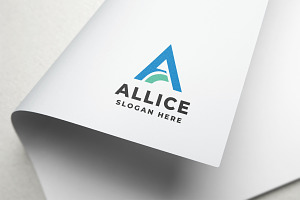 Letter A - Nature Tech Logo