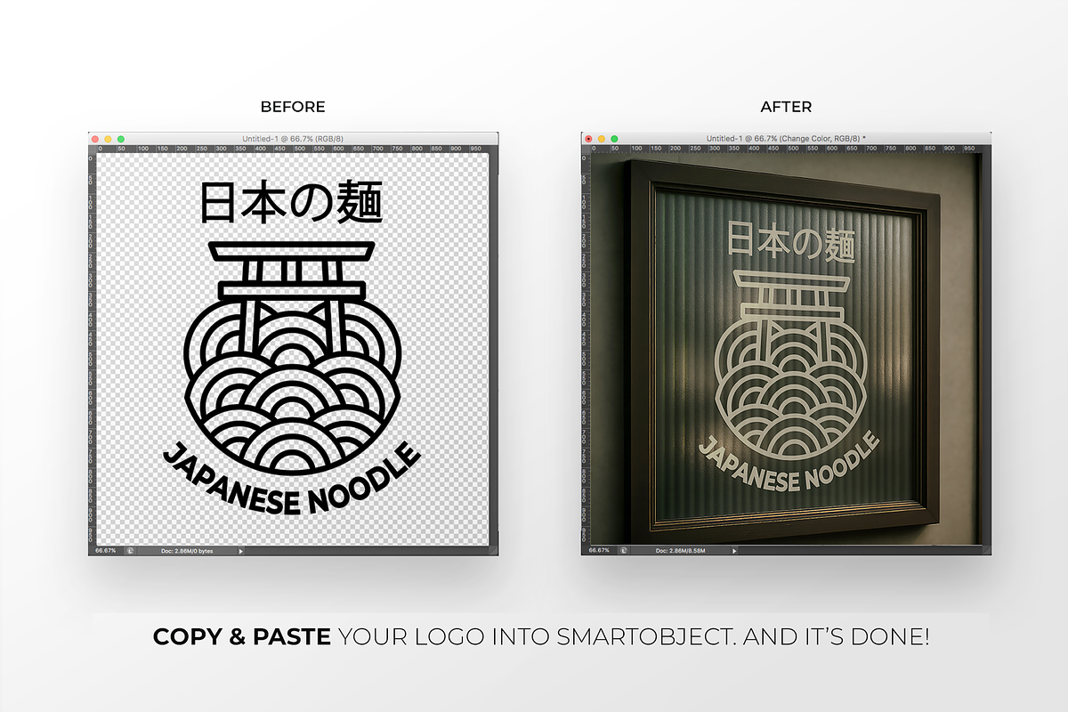 Japan Store Window Glass Mockup Sets, an Advertising Mockup by MockUpgrade (Photo 4 of 6)
