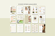 Health and Wellness Canva Template, a Magazine Template by Deepa Template Studio (Thumbnail 4 of 17)
