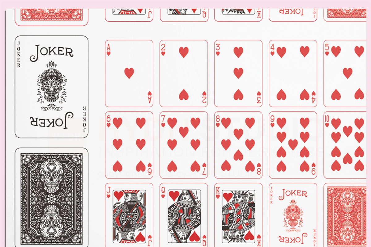 Poker Playing Cards Vector, an Illustration by HYDNSTUDIO (Photo 4 of 4)