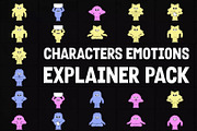 Characters Emotions DaVinci Resolve, a Templates & Theme by 2dfx (Thumbnail 1 of 2)