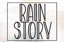 Rain Story | Script Font