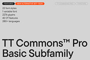 TT Commons Pro Basic, a Sans Serif Font by TypeType (Thumbnail 1 of 15)