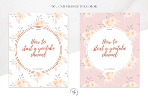 Blogger Floral Theme