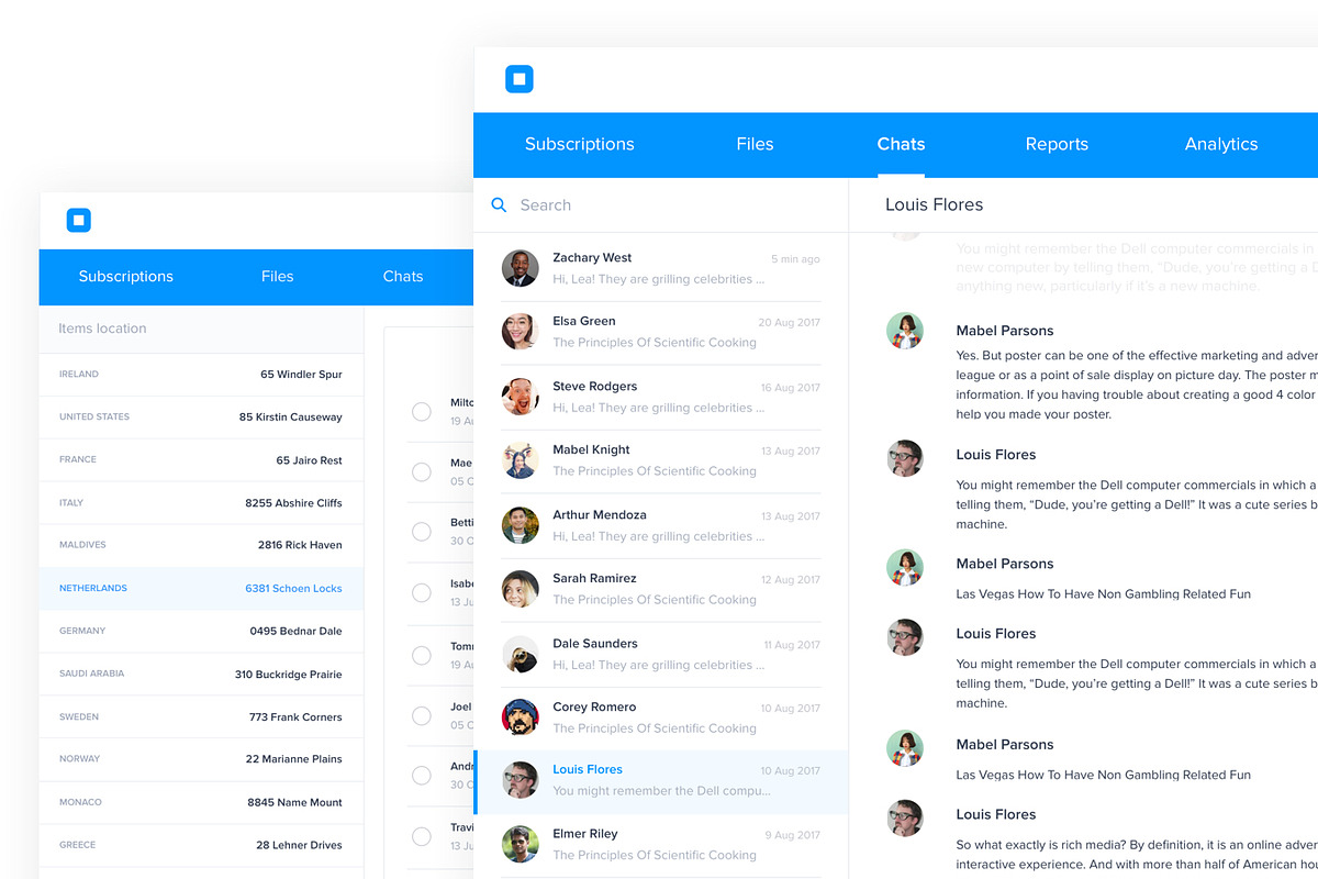 Dashboards UI Kit, an UI Kit Template by Giglio Designs (Photo 2 of 6)